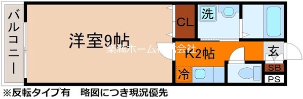 プランブルー円町の物件間取画像